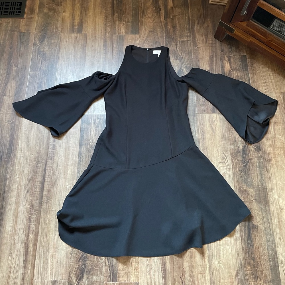 Women’s Scripted Black Dress